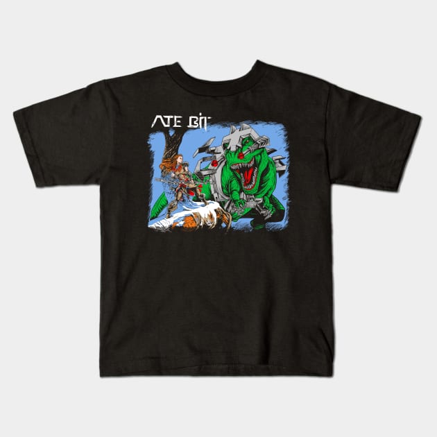 ZERO CHANCE Kids T-Shirt by ATEBIT